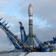 The Russian military satellite launched aboard a Soyuz rocket.